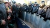 Thousands Rally Near Residence of Ukraine's Yanukovych