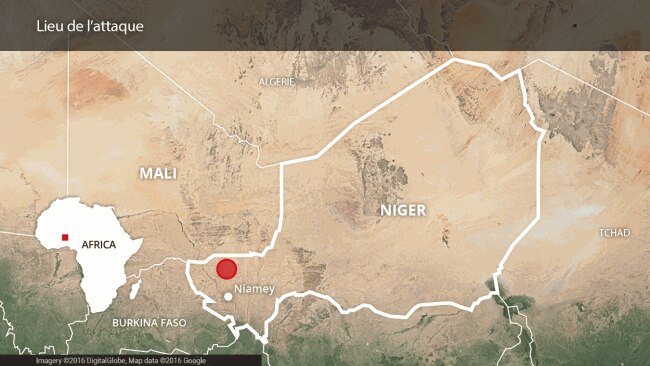 Plan de la frontière Niger-Mali