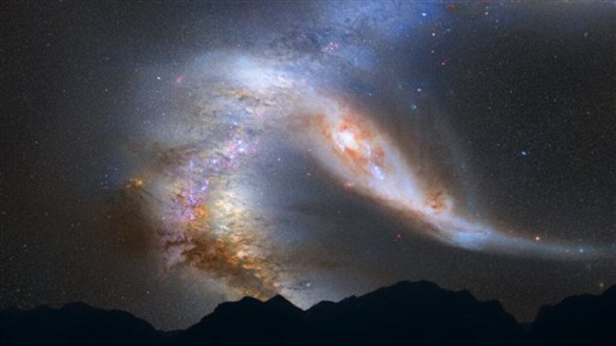 Nasa Bima Sakti Dan Andromeda Akan Bertabrakan Dalam 4 Miliar Tahun