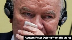 Ratko Mladić u sudnici tokom izricanja prasvosnažne presude (Foto: Reuters/Peter Dejong/Pool)