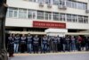 FILE - Police officers stand guard in front of the Supreme Electoral Board (YSK) in Ankara, April 2, 2014. The AKP is petitioning Turkey's Supreme Election Board, or YSK, to repeat last month's mayoral election in Istanbul.