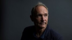 In this file photo, World Wide Web founder Tim Berners-Lee poses for a photograph following a speech at the Mozilla Festival 2018 in London, Britain October 27, 2018. (REUTERS/Simon Dawson)