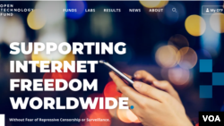 Logo Open Technology Fund, Badan AS yang mendorong akses internet di seluruh dunia.