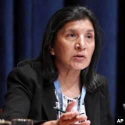 UN Special Rapporteur for Violence Against Women, Rashida Manjoo