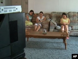 Blanca Aguilar, Raquel Trejo and Sandra Garcia [left to right] relax after an eight hour day that begins as early as 4:30am.