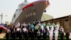 台湾首艘万吨级两栖船坞登陆舰下水 应对中国的海上威胁 