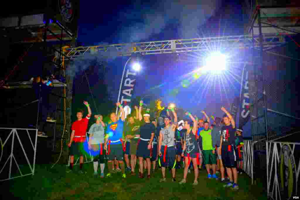 Перед стартом Zombie Run