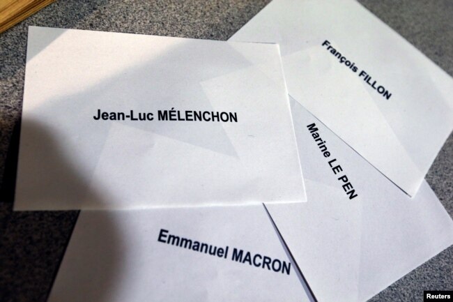 french vote in pivotal presidential election presidential business cards