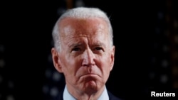 Le candidat démocrate à la présidence des États-Unis et ancien vice-président Joe Biden à Wilmington, Delaware, États-Unis, le 12 mars 2020. (Photo: REUTERS/Carlos Barria)