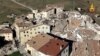 Italian Earthquakes Reshape Region, Lower Land