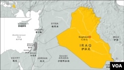 伊拉克地理位置图
