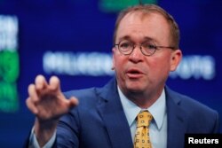 Mick Mulvaney, asisten presiden dan kepala staf pelaksana, Gedung Putih. (Foto: dok).