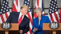သမ္မတ Trump နဲ့ ဝန်ကြီးချုပ် May လန်ဒန်မှာ တွေ့ဆုံဆွေးနွေး