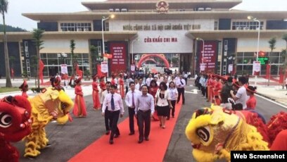 Cửa Khẩu Chi Ma, tỉnh Lạng Sơn. Photo Tiền Phong