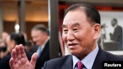 朝鲜劳动党中央委员会部长金英哲（路透社资料照）