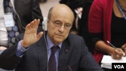 Menteri Luar Negeri Perancis Alain Juppe