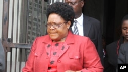 Vice President Joice Mujuru 