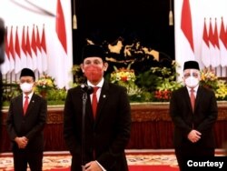 Mendikbudristek Nadiem Makarim berambisi meningkatkan riset dan teknologi dalam sistem pendidikan di Indonesia. (Foto: Biro Setpres RI)