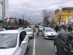 Protesti zbog nenabavke vakcina, Sarajevo, 6. april 2021.