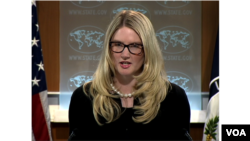 La vocera adjunta del Departamento de Estado, Marie Harf, reiteró que el diálogo es el camino a seguir en Venezuela.