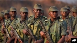 Soldiers from the Republic of Congo operating as part of an multinational force in Central African Republic arrive last December, now more troops have been promised. 