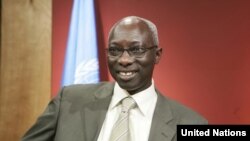 Adama Dieng, conseil spécial du secrétaire générale de l'ONU pour la prévention du génocide.