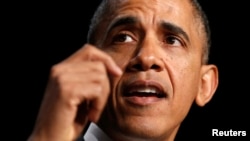 U.S. President Barack Obama speaks at the National Prayer Breakfast in Washington (February 6, 2014.) 