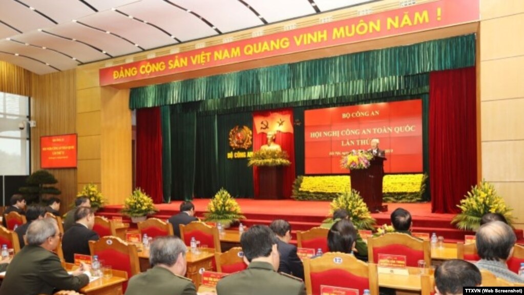 Tổng Bí thư Nguyễn Phú Trọng dự Hội nghị Công an toàn quốc lần thứ 73.
