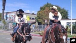 The annual Black Cowboy Parade in Oakland, California, is the only parade in the country that celebrates the contributions of African-American cowboys.