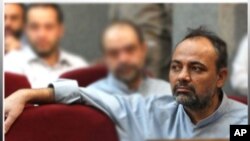 Ahmad Zeidabadi in court.