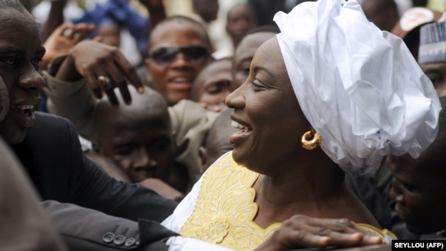 L'ancienne Première ministre Aminata Touré le 8 juillet 2014 à Dakar.