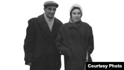 Анна Андреева с мужем. 1958 г. 