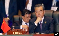 FILE - China's Foreign Minister Wang Yi.