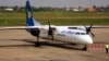 2011年11月7日老挝航空公司飞机在万象机场停机坪上(资料照片)