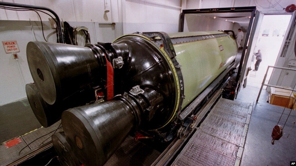 Двигатель межконтинентальной баллистической ракеты Minuteman III
