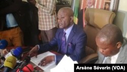 Seraphin Ondele, le directeur de cabinet du ministre de l'intérieur, à Brazzaville, le 31 juillet 2018.