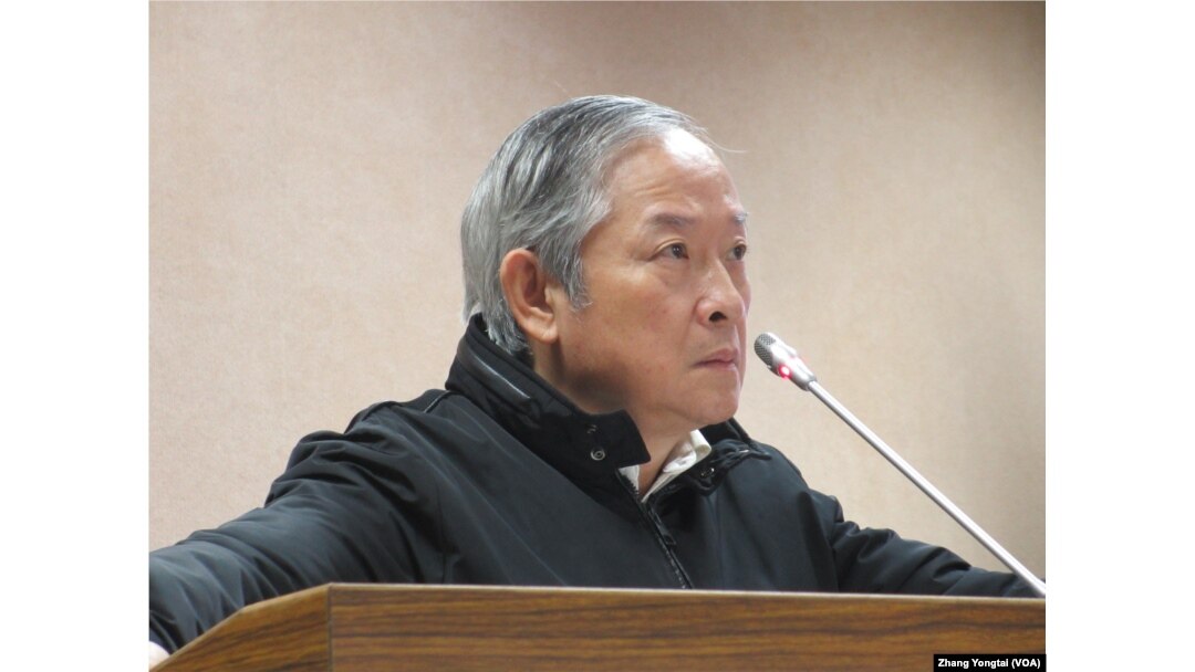 台灣執政黨國民黨立委林郁方 (美國之音張永泰拍攝)