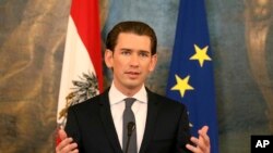 Переможець парламентських виборів в Австрії Себастіан Курц