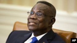 Ghana's President John Evans Atta Mills.