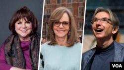 De izquierda a derecha: Linda Ronstadt, Sally Field y Michael Tilson Thomas también recibirán los premios del Kennedy Center por su trayectoria en el mundo de las artes.