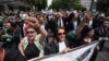 В Турции адвокаты провели акцию протеста 