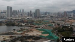 香港启德地区的地产开发。（2017年3月14日）