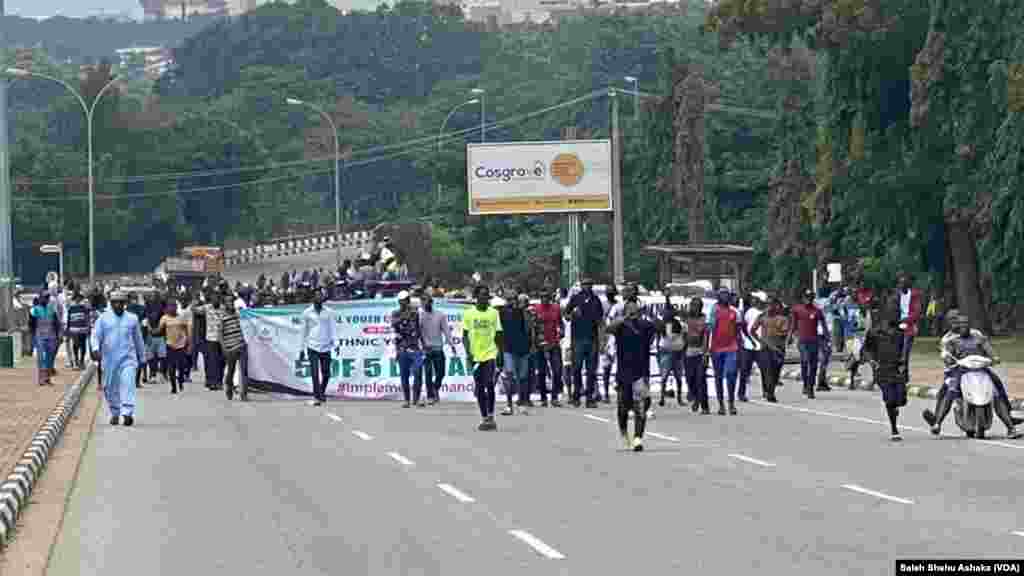 Zanga Zangar EndSARS a Abuja.