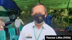 Kepala Balai Besar Pengkajian Teknologi Pertanian (BB2TP) Bogor, Fery Fahrudin Munier. Jumat (23/4/2021). ( Foto: VOA/Yoanes Litha)