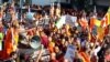 Sri Lanka's Buddhist Monks Protest Bangladesh Violence