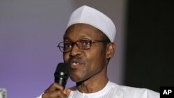 Muhammadu Buhari, a former presidential candidate from the opposition party, speaks at a forum on electoral reforms in Nigeria's capital territory Abuja (File Photo - 14 Apr 2010).