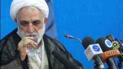 غلامحسین محسنی اژه ای سخنگوی قوه قضاییه در کنفرانس خبری