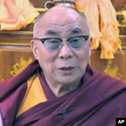 Tibetan spiritual leader the Dalai Lama congratulates Voice of America on its 70th anniversary in this screengrab from a video produced to mark the milestone, March 7, 2012.