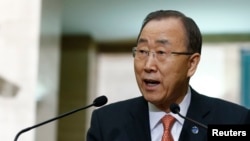 Ban Ki-moon, le secrétaire général de l'ONU