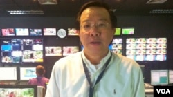 Sermsuk Kasitipradit, senior editor, Thai Public Broadcasting Service, VOA/Steve Herman, Aug. 27, 2013.